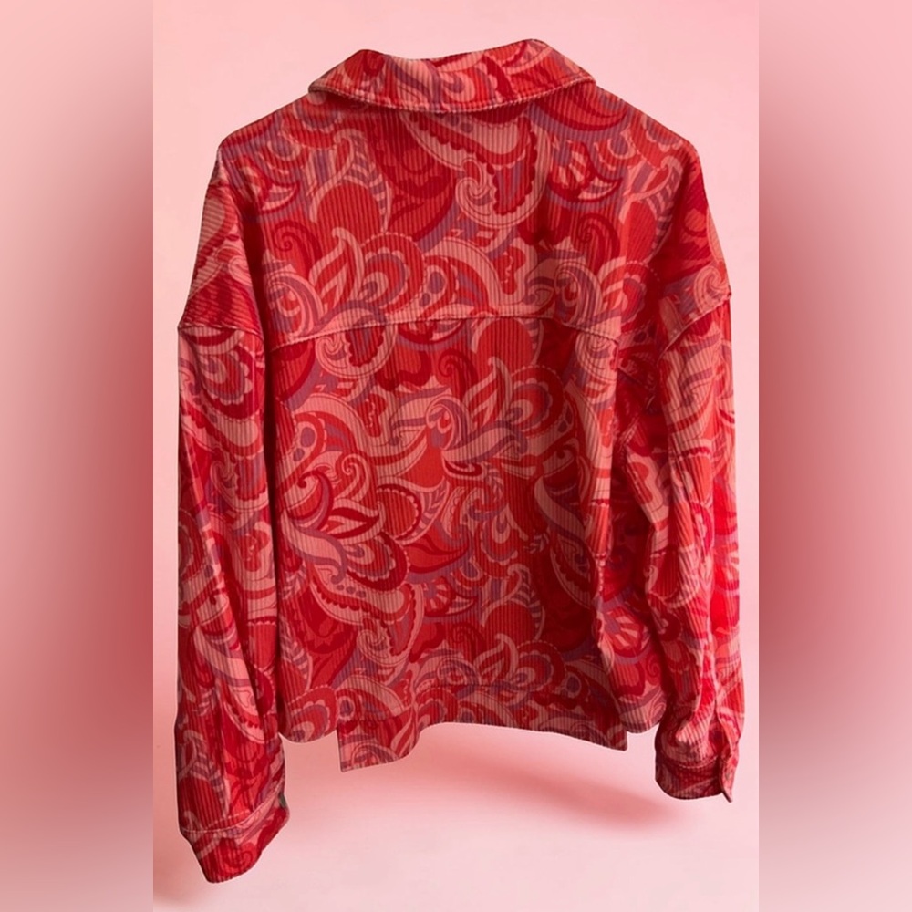 Emily Wonder Paisley Jean Jacket - Picture 5 of 10